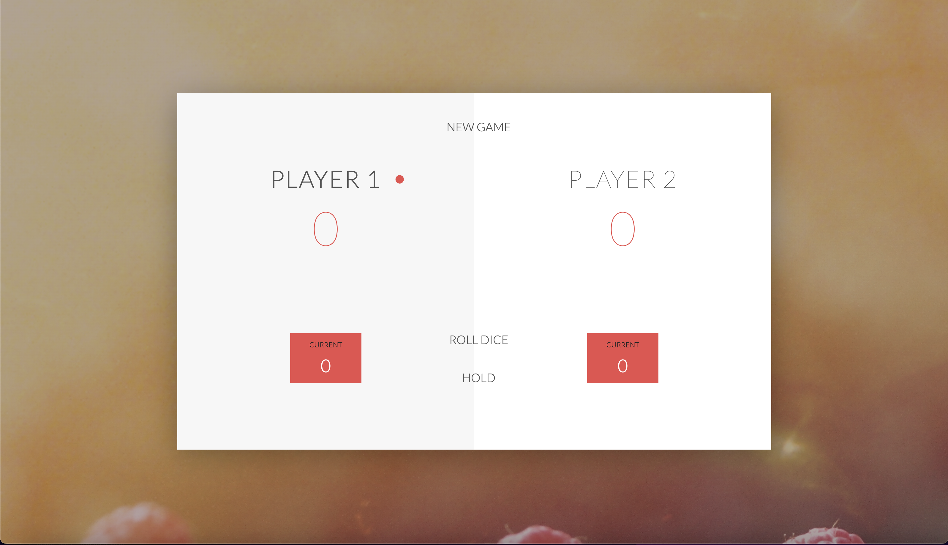 Dice Game - 2 Player Dice Game