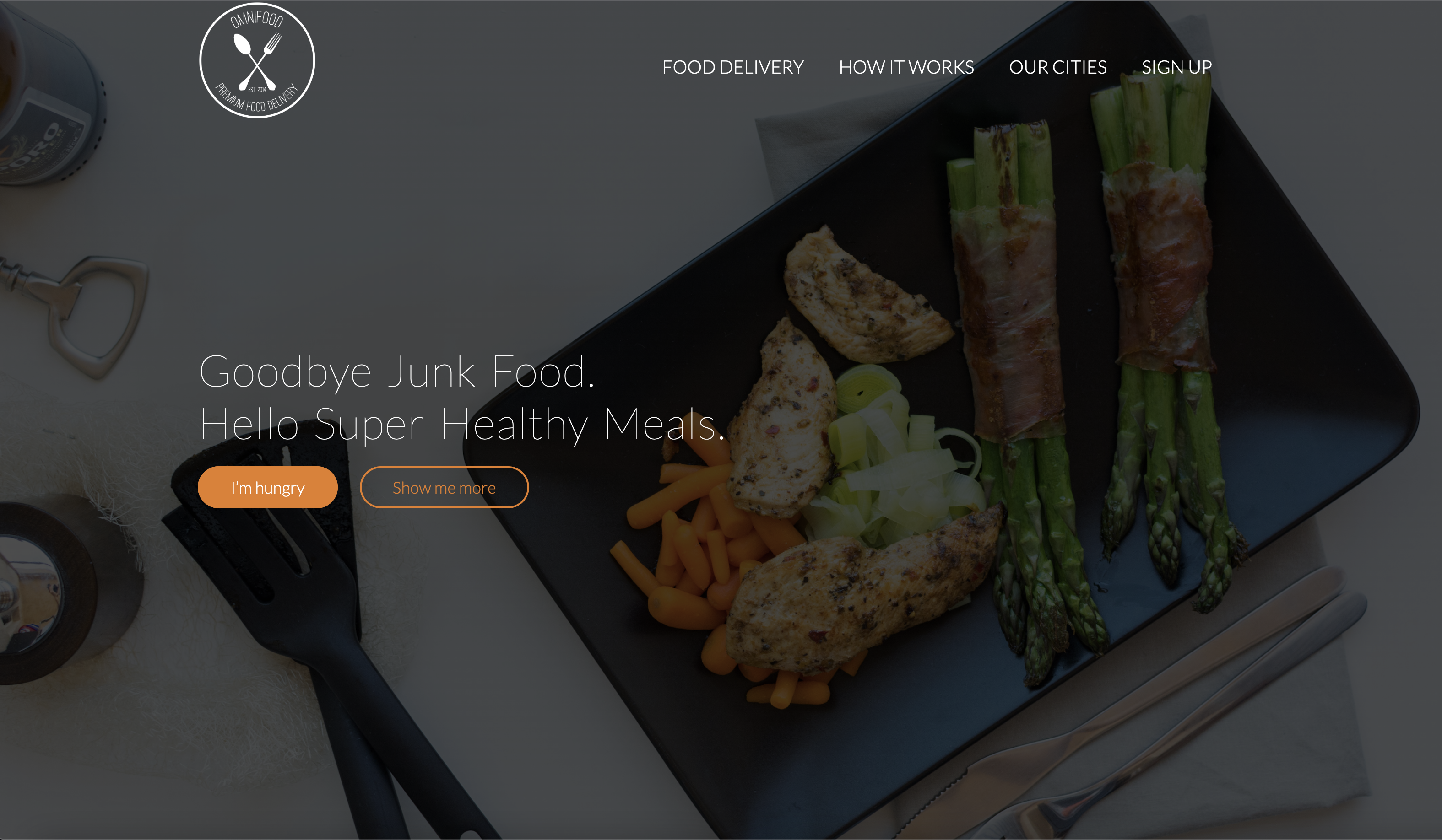 Food Restaurant Website